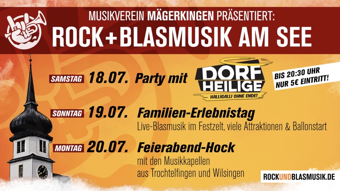 Mägerkingen - Rock und Blasmusik am See